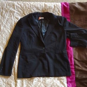 Calvin Klein size 16 business blazer black one button beautiful great condition
